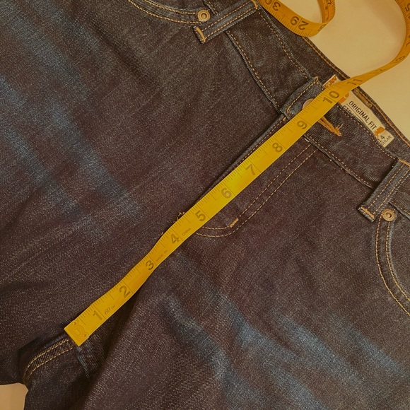 CARHARTT Tall 32” Inseam, 10” High Waist Flannel♨️ Lined Jeans - Picture 13 of 16